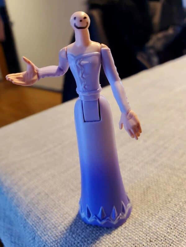 41. "My Kid Lost The Head To One Of Her Dolls"