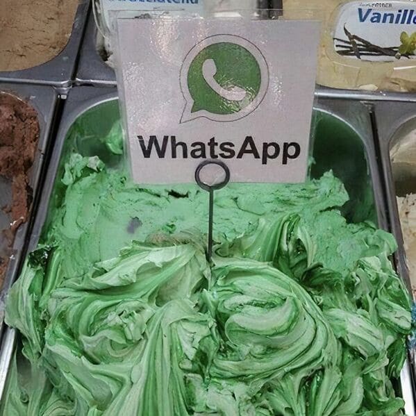 I will take two WhatsApp balls, please