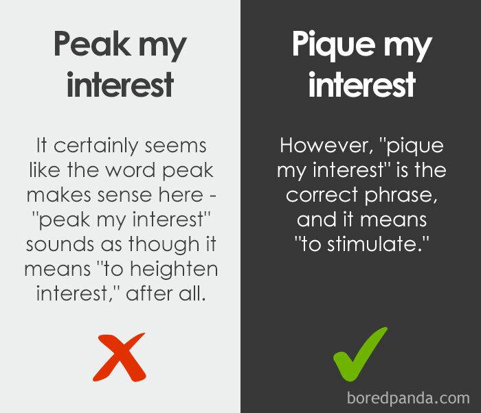 1. It's actually pique