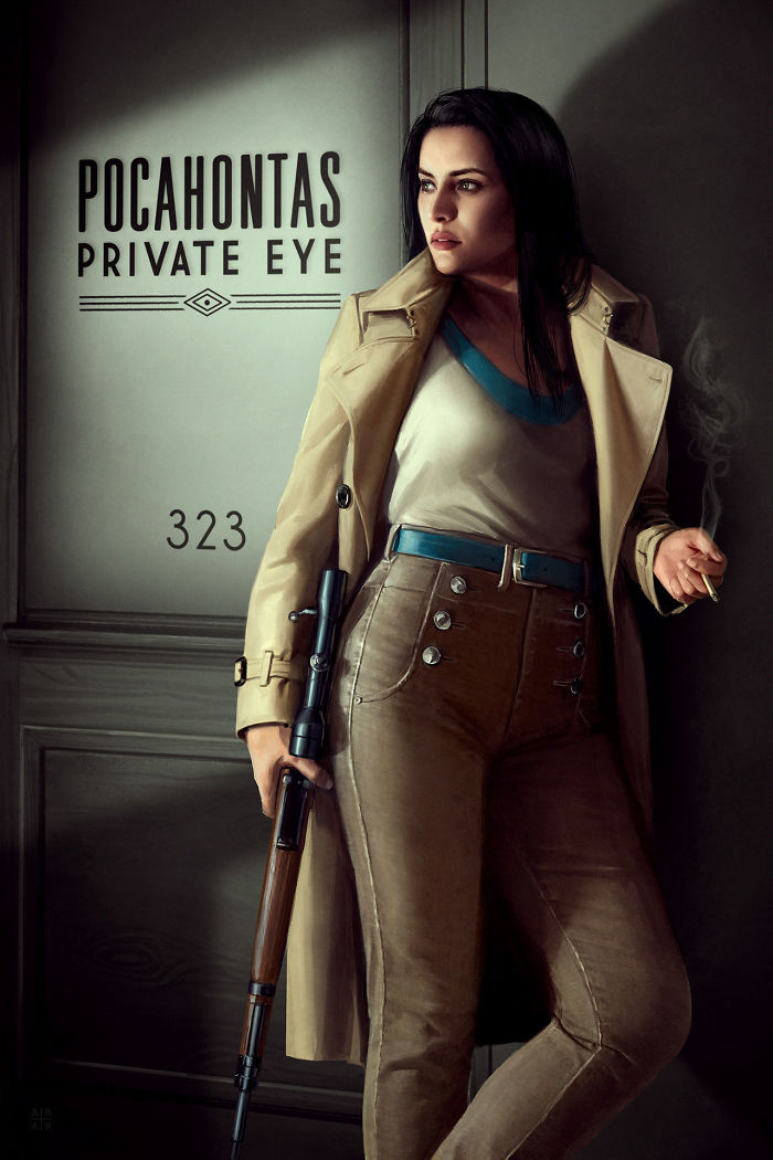 5. "Pocahontas Private Eye"