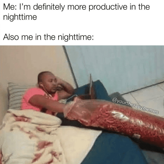 21. Being adequately productive
