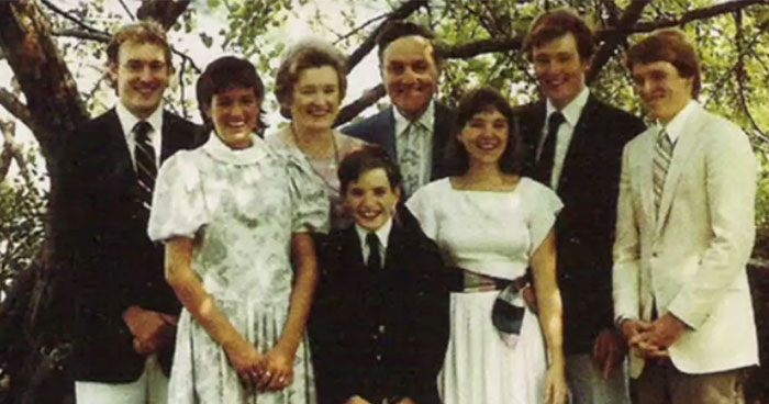 A beautiful picture of the O'Brien family