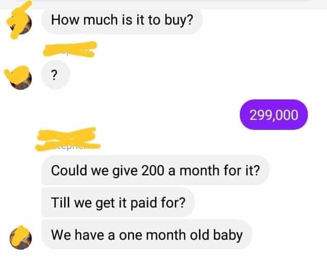 38. "They could have the house paid off in just 125 years."