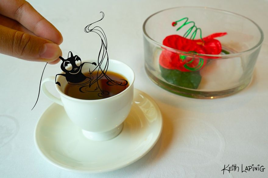 Cri-Kee on a Cup of Tea.