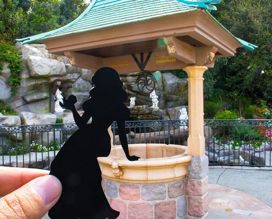 This Snow White Silhouette Looks So Beautiful.