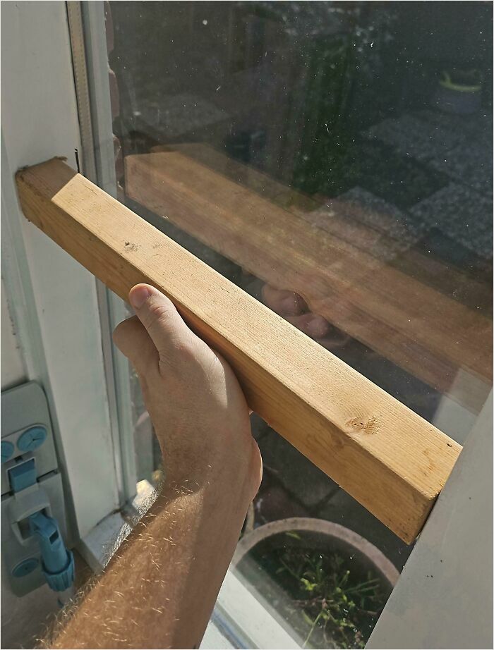 "When That Random Piece of Wood from the Shed Fits Perfectly"