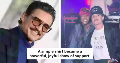 People Applaud Pedro Pascal After Spotting Special T-shirt Detail on His 50th Birthday