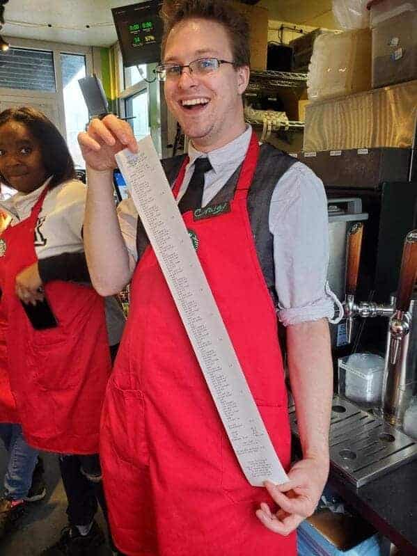 30. "A possible world record?"