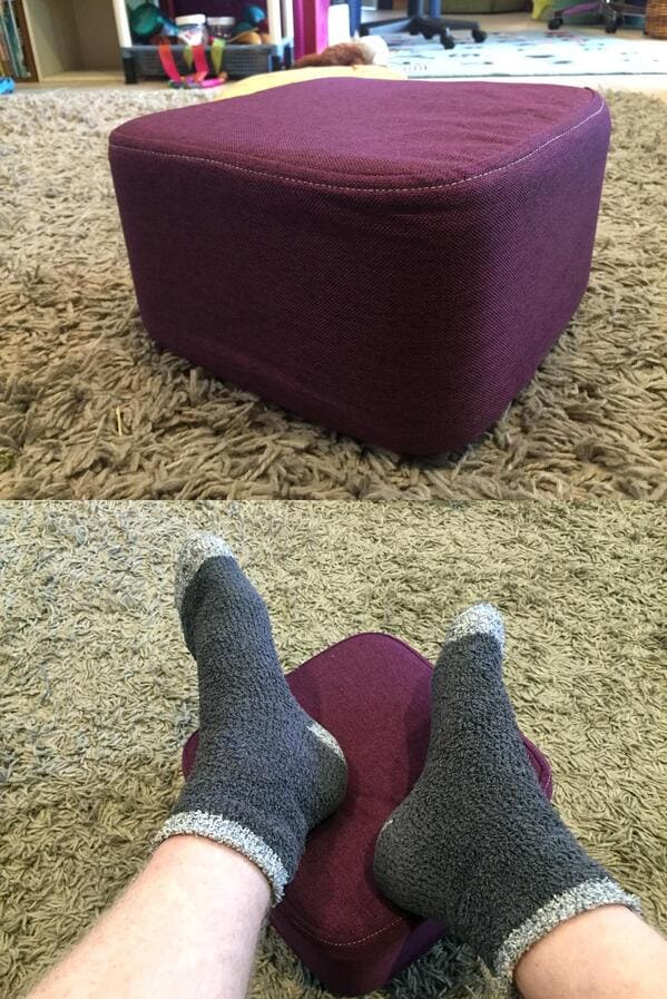 15. “I ordered this ‘ottoman’ for my wife… Should have double-checked the dimensions”