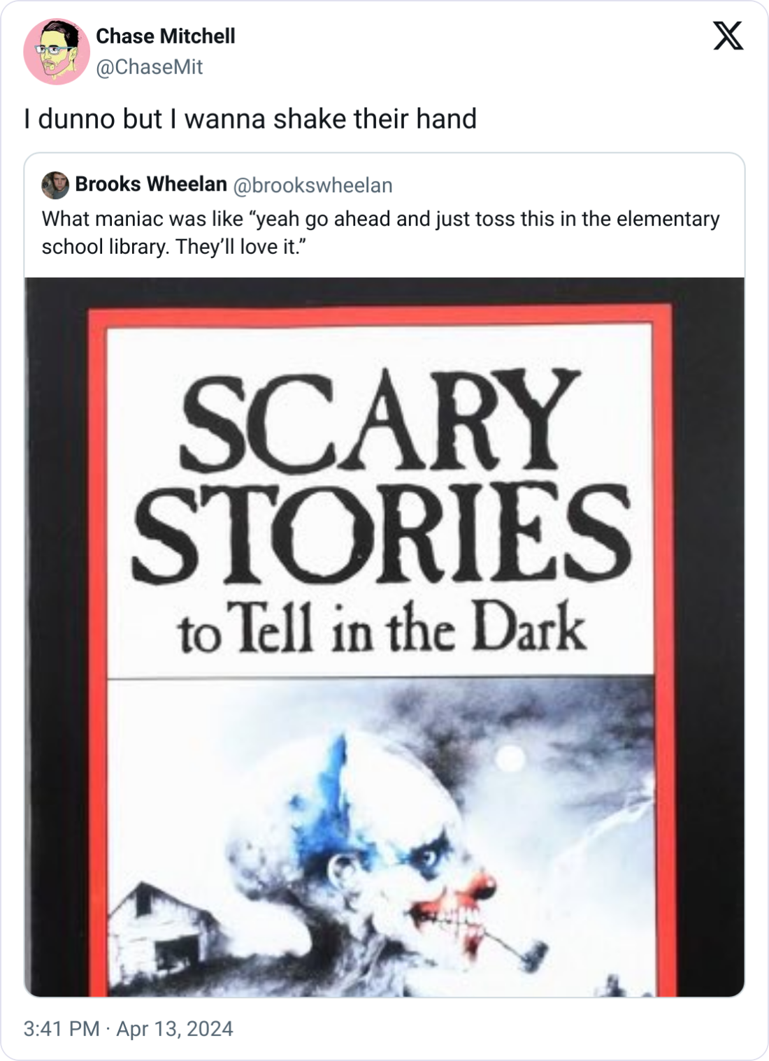 11. A group of unsuspecting kids is about to hop aboard the trauma train.