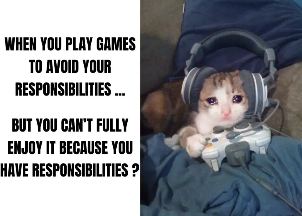 5. You can't avoid your responsibilities