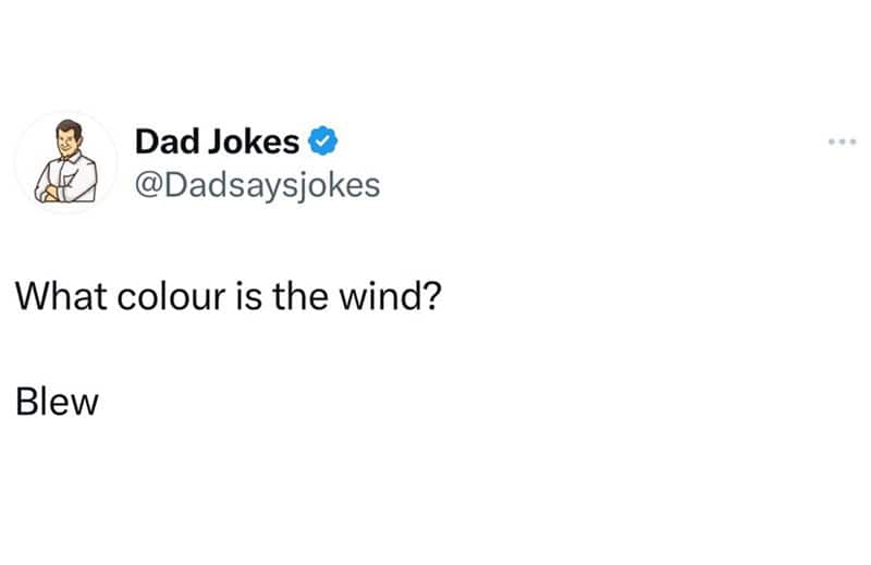 The color of the wind...