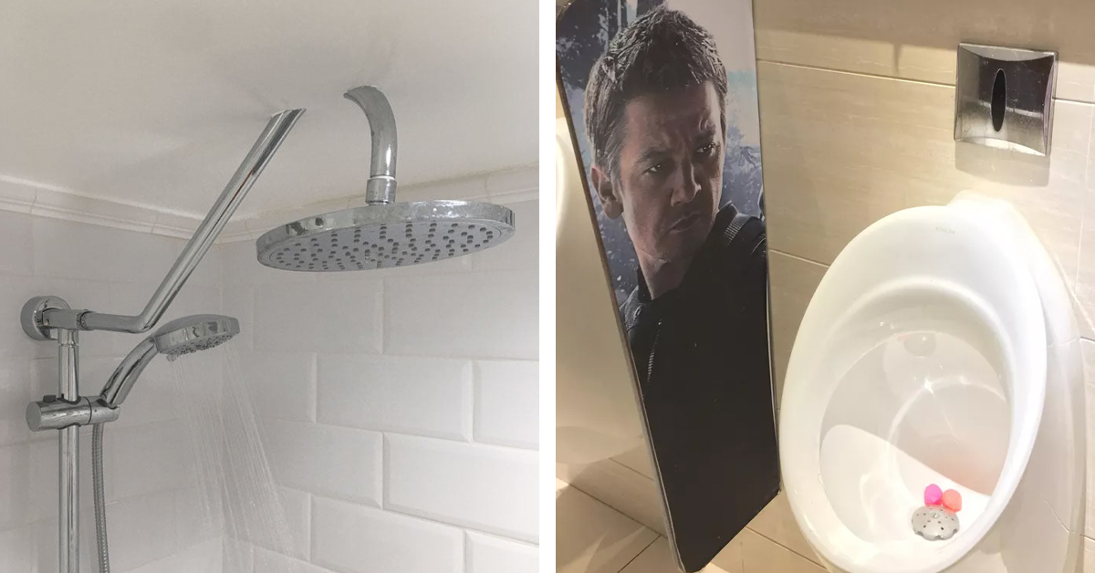 Bathroom Blunders - 45 Hilariously Awful Designs You Should Never Copy