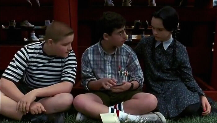 18. Wednesday’s boyfriend set the bar for ‘quirky hobbies’ early.