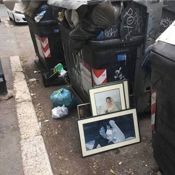 Looks like someone got dumped