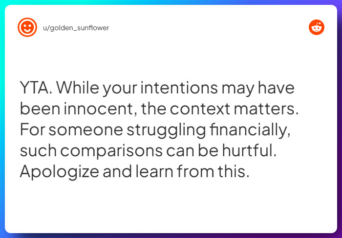 Comment from u/golden_sunflower