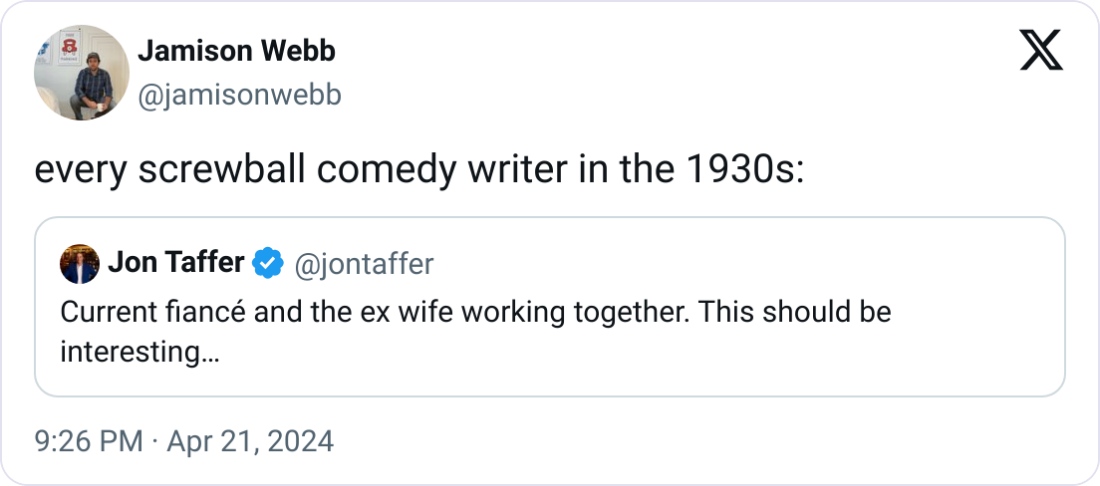 2. Comedy writers back in the 1930s
