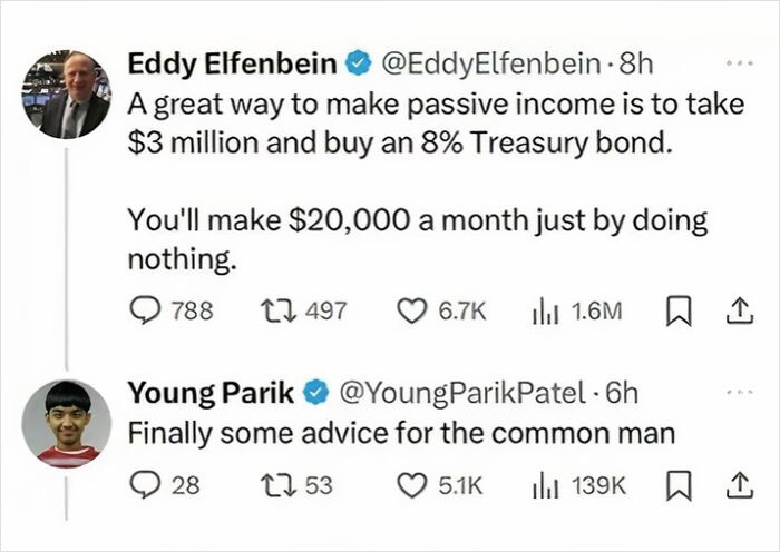 37. Finally, some advice for the common man