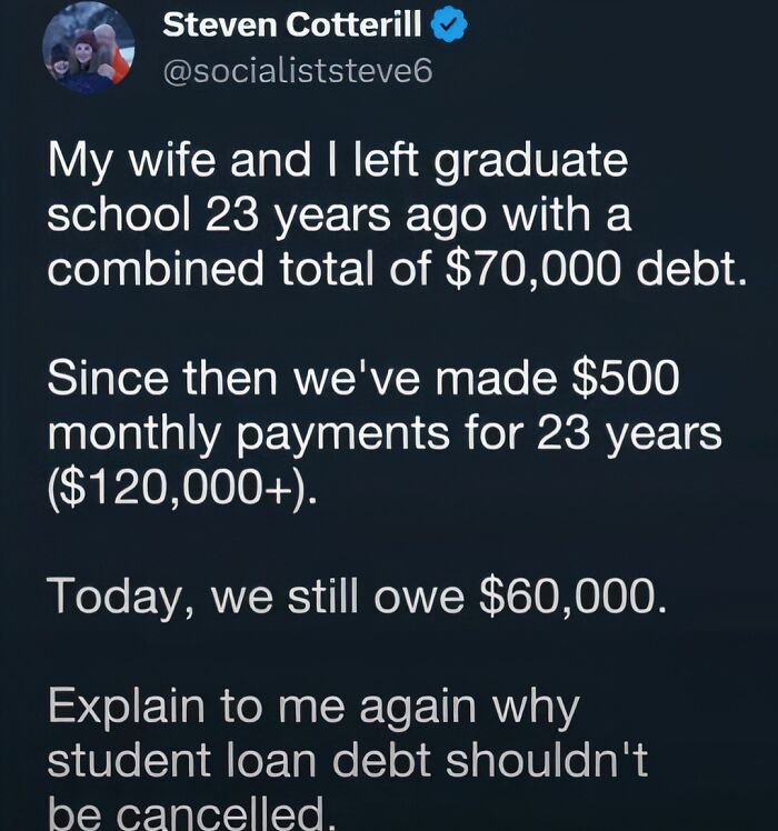 26. Student debt loan logic