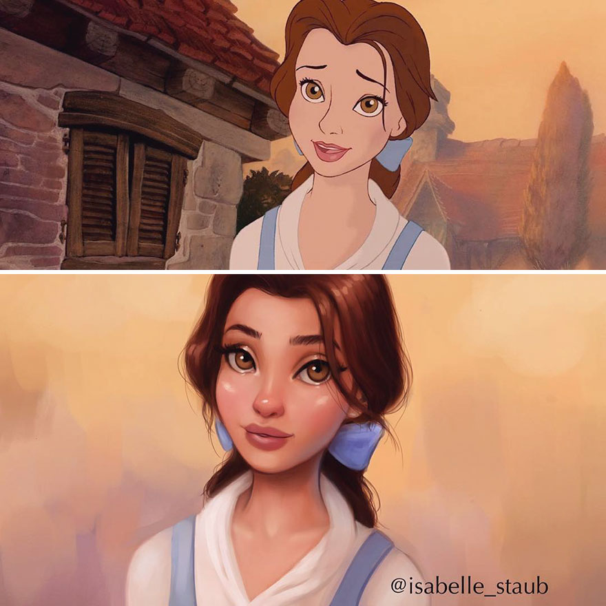 3. Belle, Beauty And The Beast