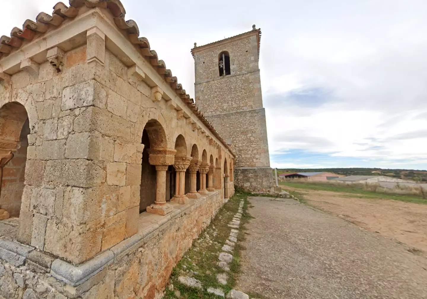 Human remains were discovered at Andaluz cemetery.