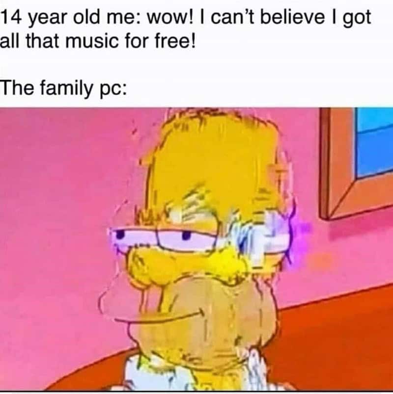 "Glitches out of reality."