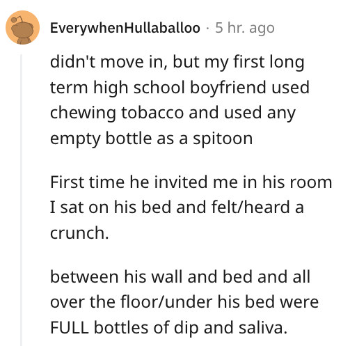 8. That is so disgusting to even imagine