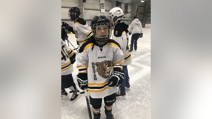 Patrick Doherty, 15, has been a Boston Bears Club hockey team member for a decade.