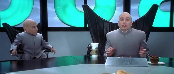 1. When Chunk brings down art…and family awkwardness in one swift crash.