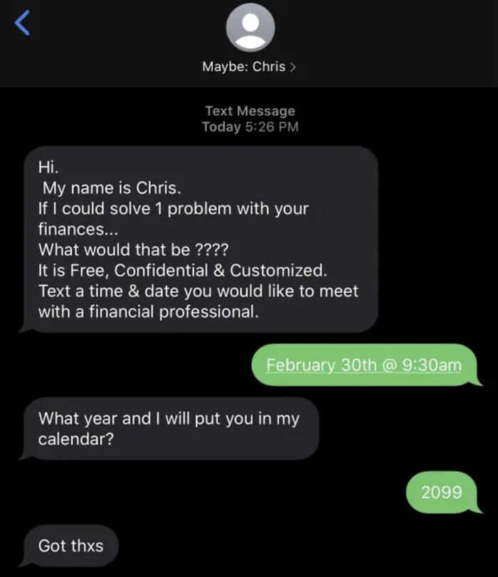 47. "Iām On The Books Guys. I Cannot Wait For My Appointment"