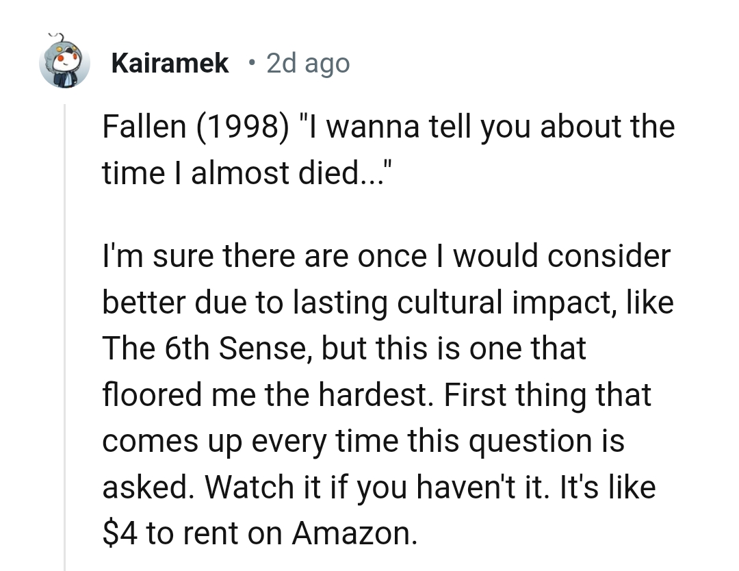 15. The Fallen Movie