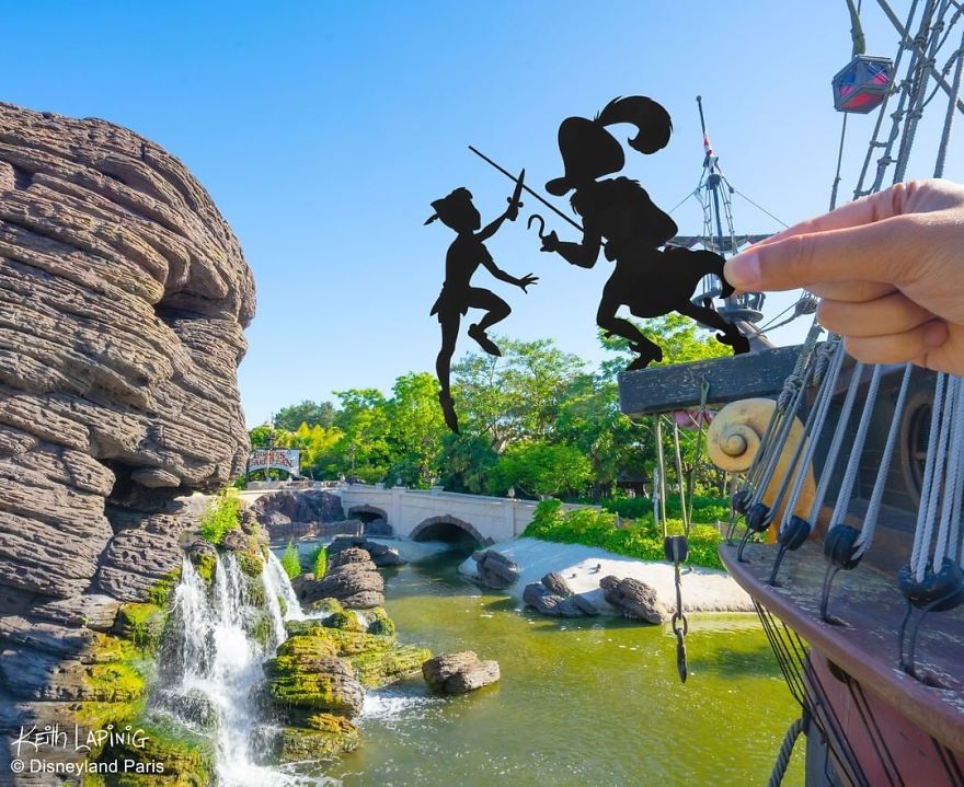 That Epic Captain Hook and Peter Pan Fight.