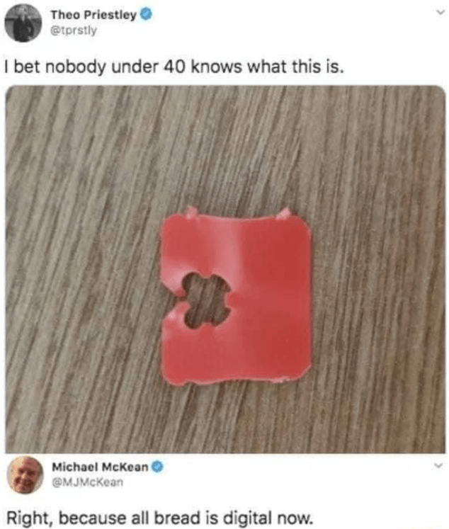 18. Breads are now digital