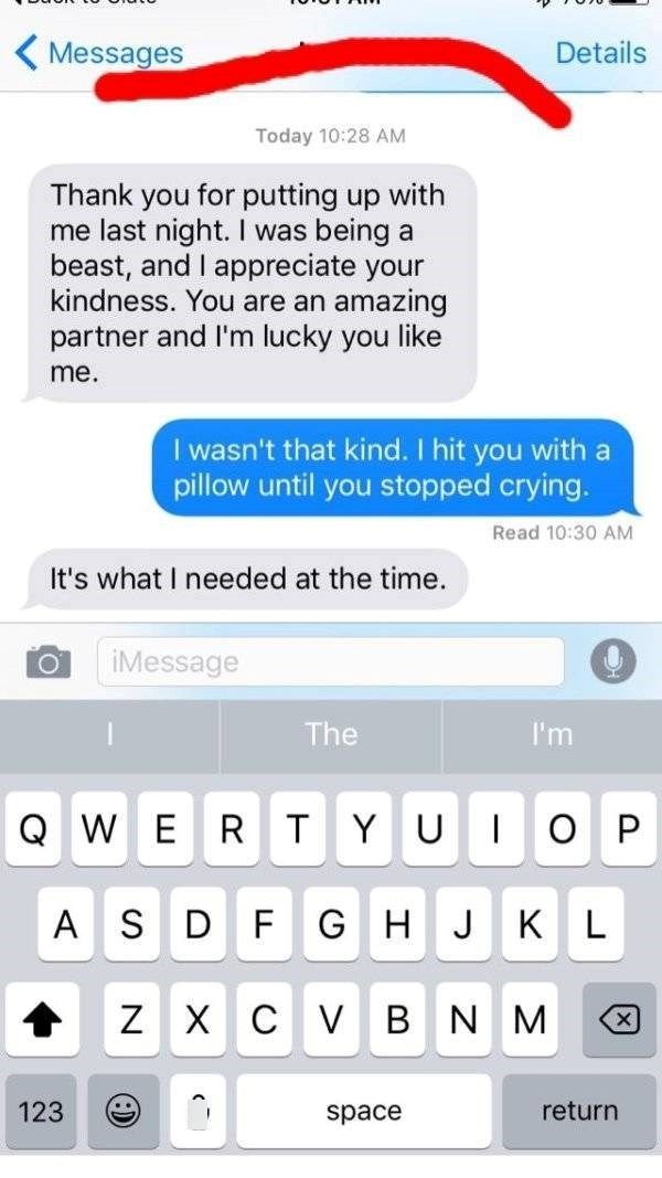 9. It was just what I needed.