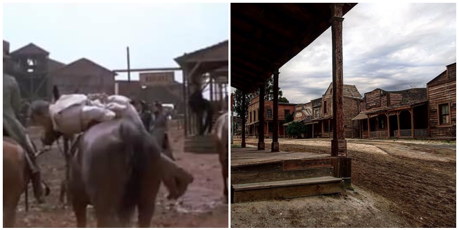 "The Good, the Bad, and the Ugly" is set in the American West, but it was filmed in "Texas Hollywood" in AlmerĂa, Spain. It's still a place you can visit today.