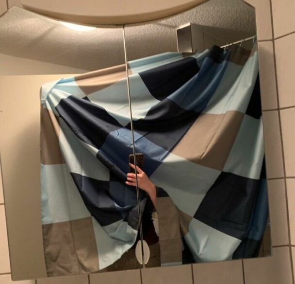 9. We get it. You don't want your face shown.