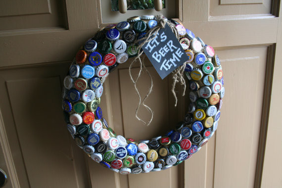 19. Make a unique wreath