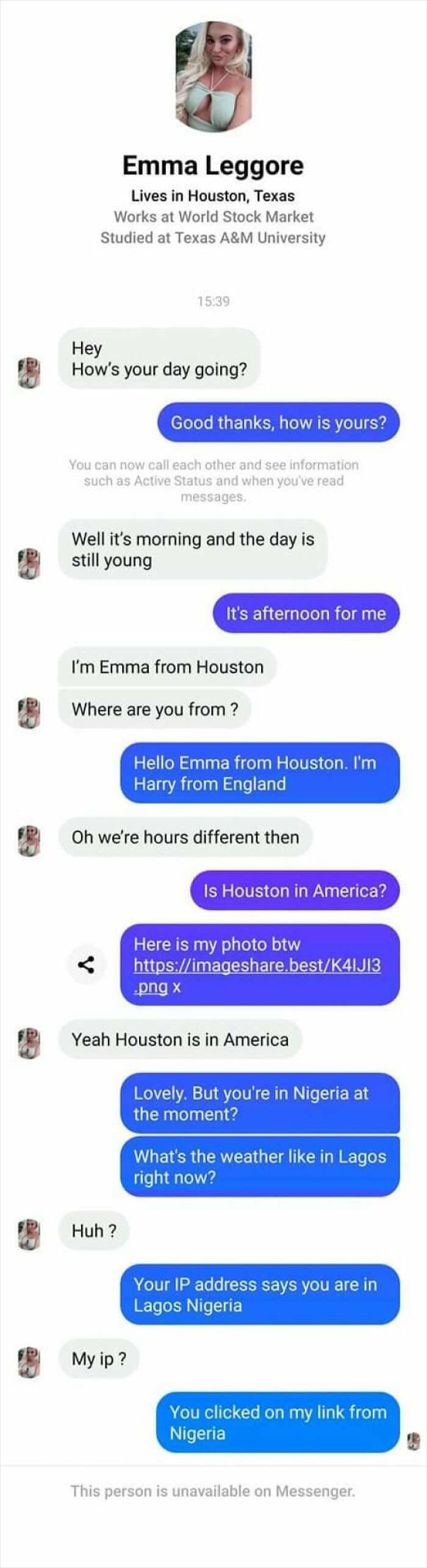 1. "So.. Nigerian Princess??"