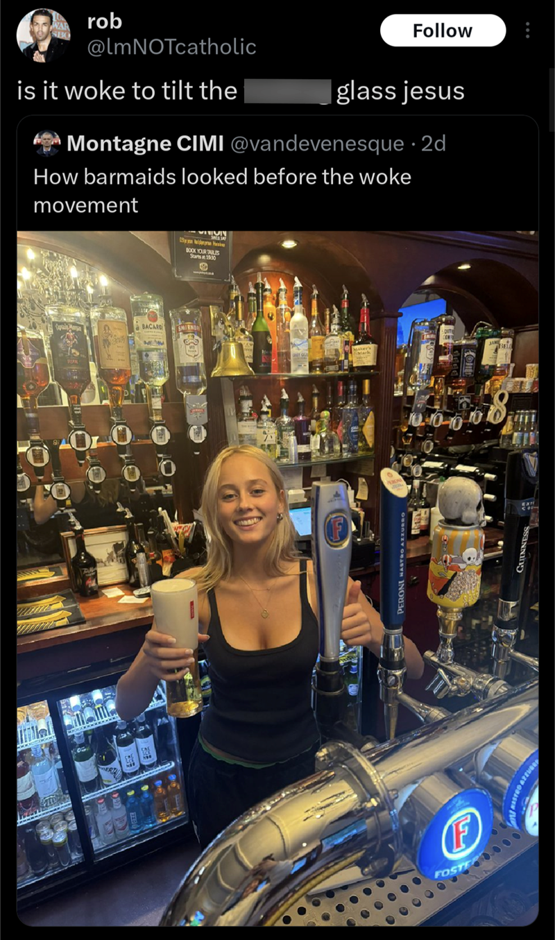 The truest test of balance isn't yoga, it's properly wielding the perfect pint