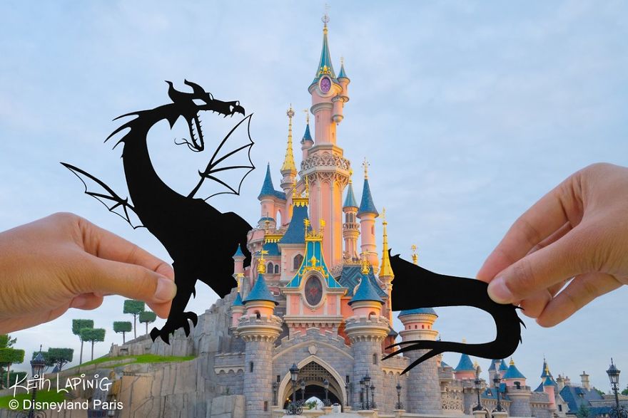 Dragon Maleficent About to Wreak Havoc.