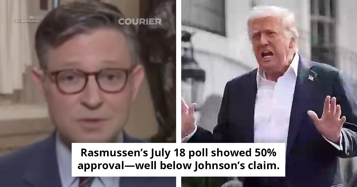 New Polls Reveal Real Numbers Behind Trump’s Popularity as Speaker ...