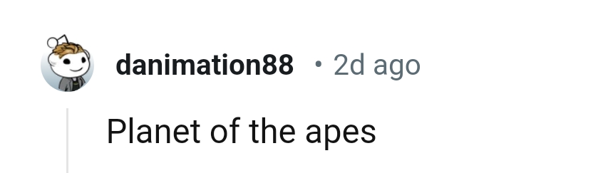 5. The Planet Of The Apes Movie