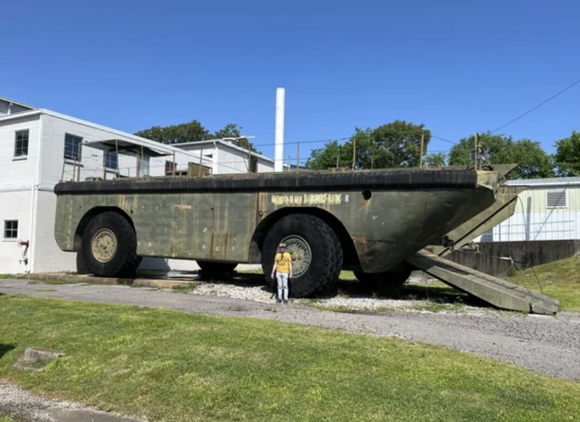 30. "The Amphibious WWII Landing Craft Vehicle at Lane Motor Museum in Nashville, TN"