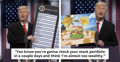 SNL Skewers Trump’s Tariffs In Hilarious Sketch That Has Viewers Laughing Out Loud
