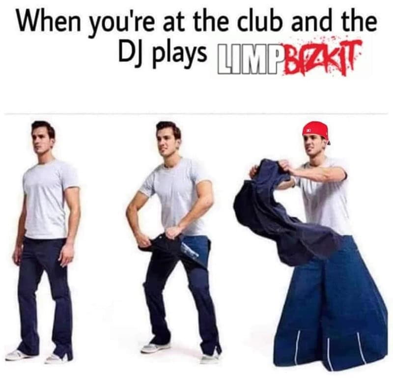 "When you're at the club."