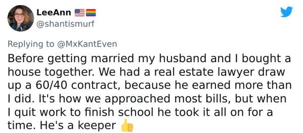 He's a keeper