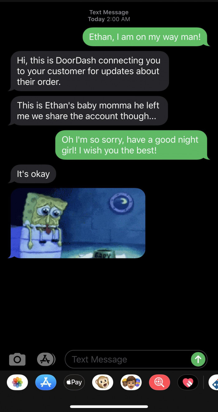 6. Listen, I’m just trying to get this Taco Bell home.