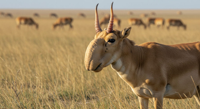 6. Saiga Antelope