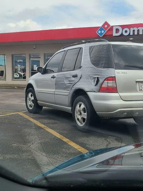 36. "A Duct Tape Masterpiece"