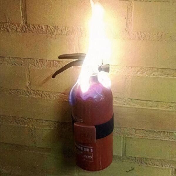 This really should not be on fire